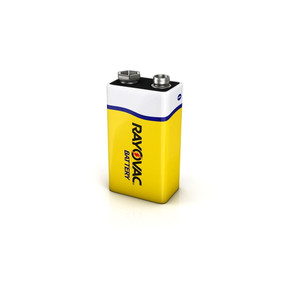 Rayovac Heavy Duty Zinc Carbon Battery - 9v