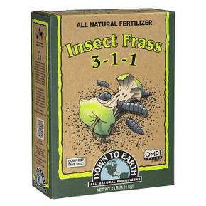 Down To Earth 3-1-1 Insect Frass Fertilizer - 2 lb