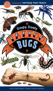 Workman Storey Kids Creepy Crawly Tattoo Bugs