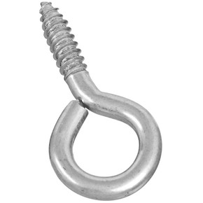 National Hardware #0 Zinc Plated Screw Eye - 2-7/8" National Hardware #0 Zinc Plated Screw Eye - 2-7/8"