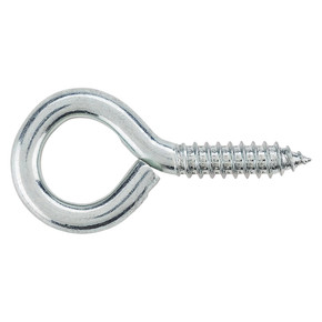 National Hardware #0 Zinc Plated Screw Eye - 2-7/8" National Hardware #0 Zinc Plated Screw Eye - 2-7/8"