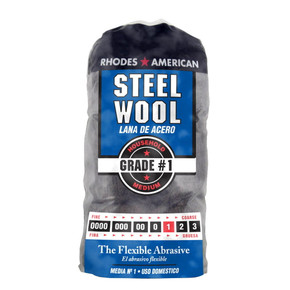 Homax Medium Grade #1 Steel Wool Pads - 12 pk