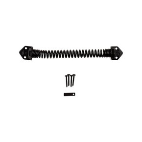 National Hardware Black Door & Gate Spring - 11"