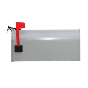 Gibraltar Grayson T1 Post Mount Mailbox - Gray