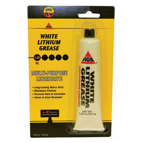 AGS Lith-ease White Lithium Grease Tube - 1.25 oz