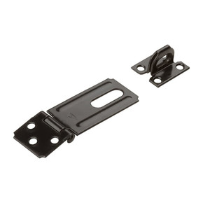 National Hardware Black Safety Hasp - 3-1/4"