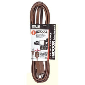 Master Electrician 16/2 SPT-2 Brown Extension Cord - Brown