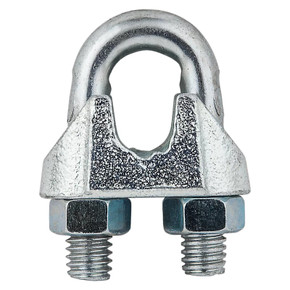 National Hardware Zinc Plated Wire Cable Clamp