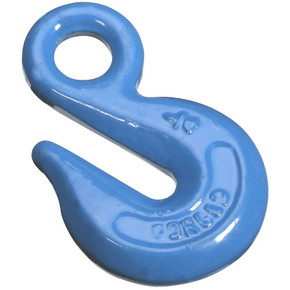 National Hardware Forged Steel Eye Grab Hook - 1/4" - Blue