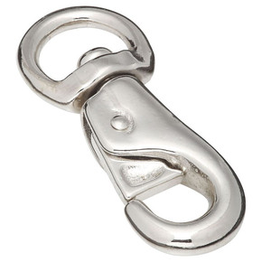 National Hardware Nickel Cattle Snap - 1" X 4-1/8"