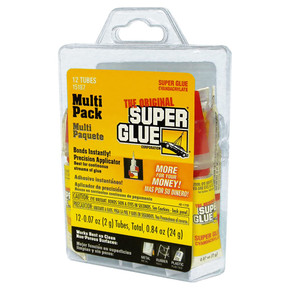 Super Glue Clear Original Formula - 12 Pk