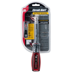 Gardner Bender 10-in-1 Circuit Alert Voltage Sensing Screwdriver - Red