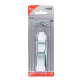National Hardware Zinc Plated Draw Hasp - 4"