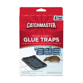 Catchmaster Mouse & Insect Glue Traps - 4 Pk