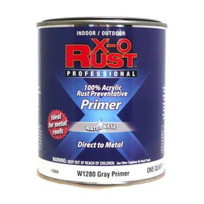 X-o Rust Water-base Metal Primer - Gray