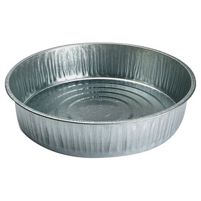 Miller Manufacturing Galvanized Steel Utility Pan - 13 qt Miller Manufacturing Galvanized Steel Utility Pan - 13 qt