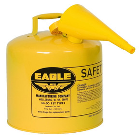 Eagle Type I Steel Safety Can For Diesel - 5 gal Eagle Type I Steel Safety Can For Diesel - 5 gal