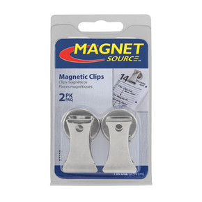 Master Magnetics Magnetic Metal Clips (4pk)