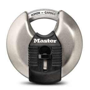 Master Lock Wide Magnum Stainless Steel Discus Padlock - 2-3/4" Master Lock Wide Magnum Stainless Steel Discus Padlock - 2-3/4"