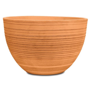 Pennington Terra Cotta Clay Planter With Drainage Holes - 13" X 8-1/2"