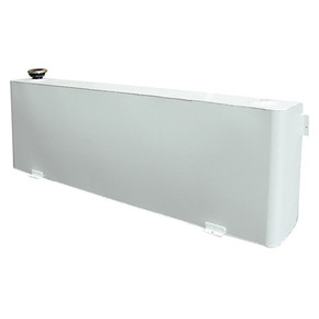 Dee Zee White Steel Long Rectangle Transfer Tank - 39 Gal