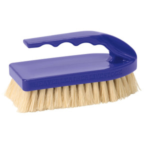 Weaver Leather Tampico Pig Brush with Handle - Purple