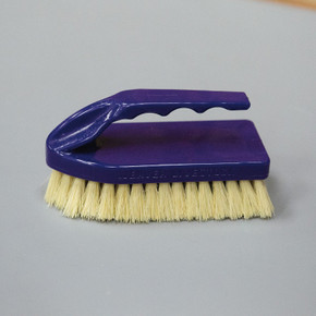 Weaver Leather Tampico Pig Brush with Handle - Purple