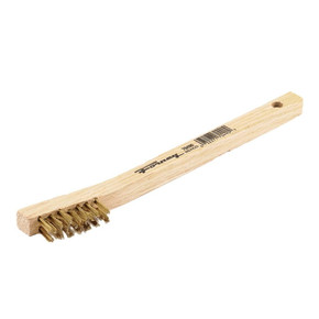 Forney Brass Scratch Brush - 7-3/4"