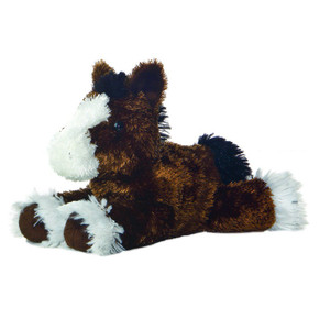 Mini Flopsie Clydes Horse Plush Toy - 8" Mini Flopsie Clydes Horse Plush Toy - 8"