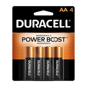 Duracell AA Coppertop General Purpose Alkaline Batteries - 1.5V