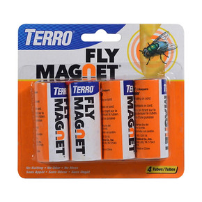 Terro Fly Magnet Sticky Paper Trap - 4 pk
