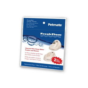 Petmate Fresh Flow Replacement Charcoal Filter - 2 Pk