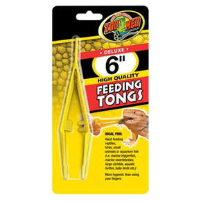 Zoo Med High Quality Feeding Tongs - 6"