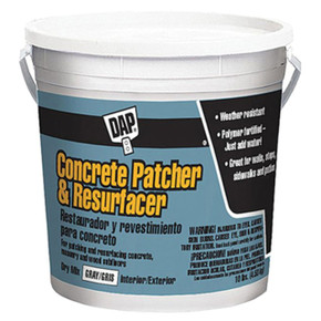 Dap Concrete Dry Mix Patcher & Resurfacer - Gray Dap Concrete Dry Mix Patcher & Resurfacer - Gray