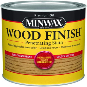 Minwax Penetrating Stain Wood Finish - Golden Oak