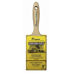 Premier Paint Roller Farm Home Ranch Professional Flat Paint Brush - 3"