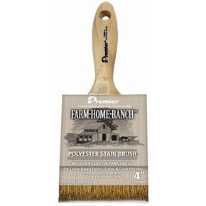 Premier 4 in. Flat White China Bristle Stain Brush