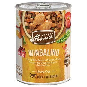 Merrick Grain Free Wingaling in Gravy Adult Dog Food - 12.7 oz Merrick Grain Free Wingaling in Gravy Adult Dog Food - 12.7 oz