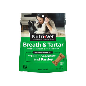 Nutrivet Breath & Tartar Biscuits - 19.5 oz