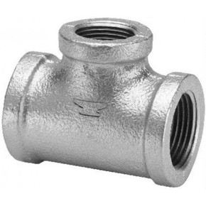 Anvil Pipe Fittings Galvanized Tee - 1/8"