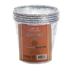 Traeger Aluminum Bucket Liner - 5 pk Traeger Aluminum Bucket Liner - 5 pk