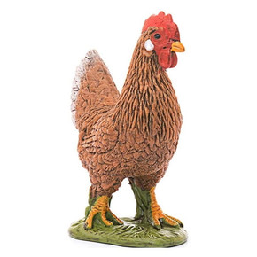 Schleich Hen Figurine - 1-1/2" X 7/8" X 1-7/8" Schleich Hen Figurine - 1-1/2" X 7/8" X 1-7/8"