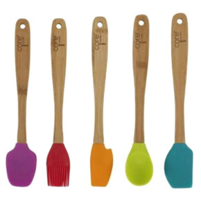 Core Kitchen Silicone Head Mini Utensil Set - 5 Pcs