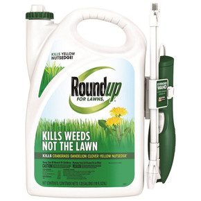 Roundup Extended Wand Lawn Weed Killer - 1.33 Gal