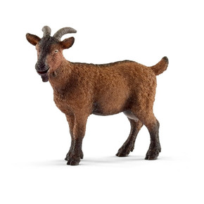 Schleich Goat Figurine - 3-1/8" X 1-1/8" X 2-3/4"
