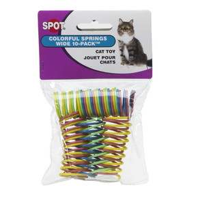 Spot Wide Colorful Springs Assorted - 10 Pk