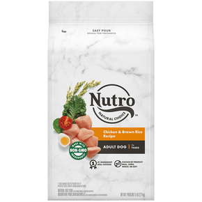 Nutro Natural Choice Chicken & Brown Rice Recipe for Adult Dog Food - 5 lb