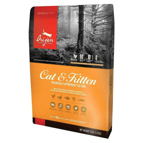 Orijen Cat and Kitten Biologically Appropriate Grain-free All Life Stages Dry Cat Food - 12 lb