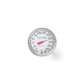 Taylor Instant Read Stainless Steel Food Thermometer - Red