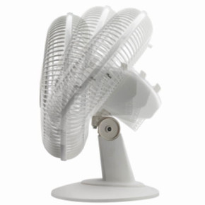 Oscillating White Table Fan 3 Speed - 12" Oscillating White Table Fan 3 Speed - 12"
